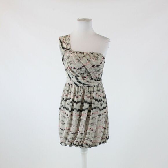 Light gray BCBGENERATION dress 0 NWT $138 - Picture 1 of 8